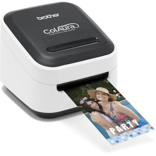Brother ColAura Color Photo and Label Printer with Wireless Networking BRTVC500W