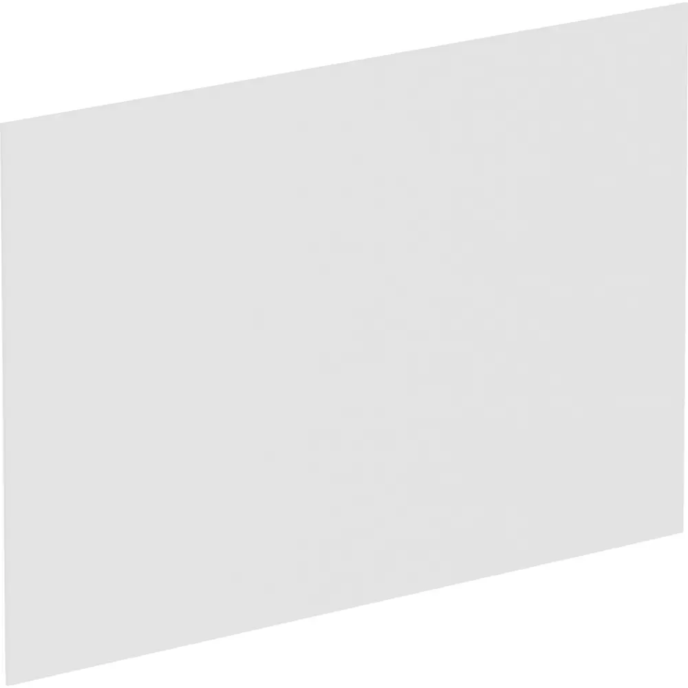 A large light gray panel or wall panel displayed at an angle.
