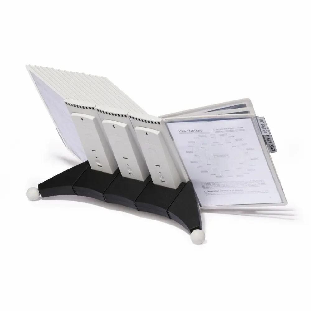 stack of 50 panel system holders with 100 sheet capacity text
