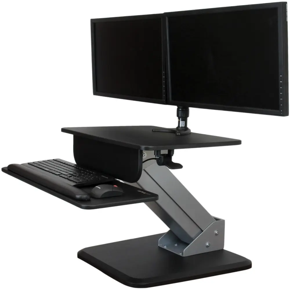standing desk keyboard tray with adjustable height