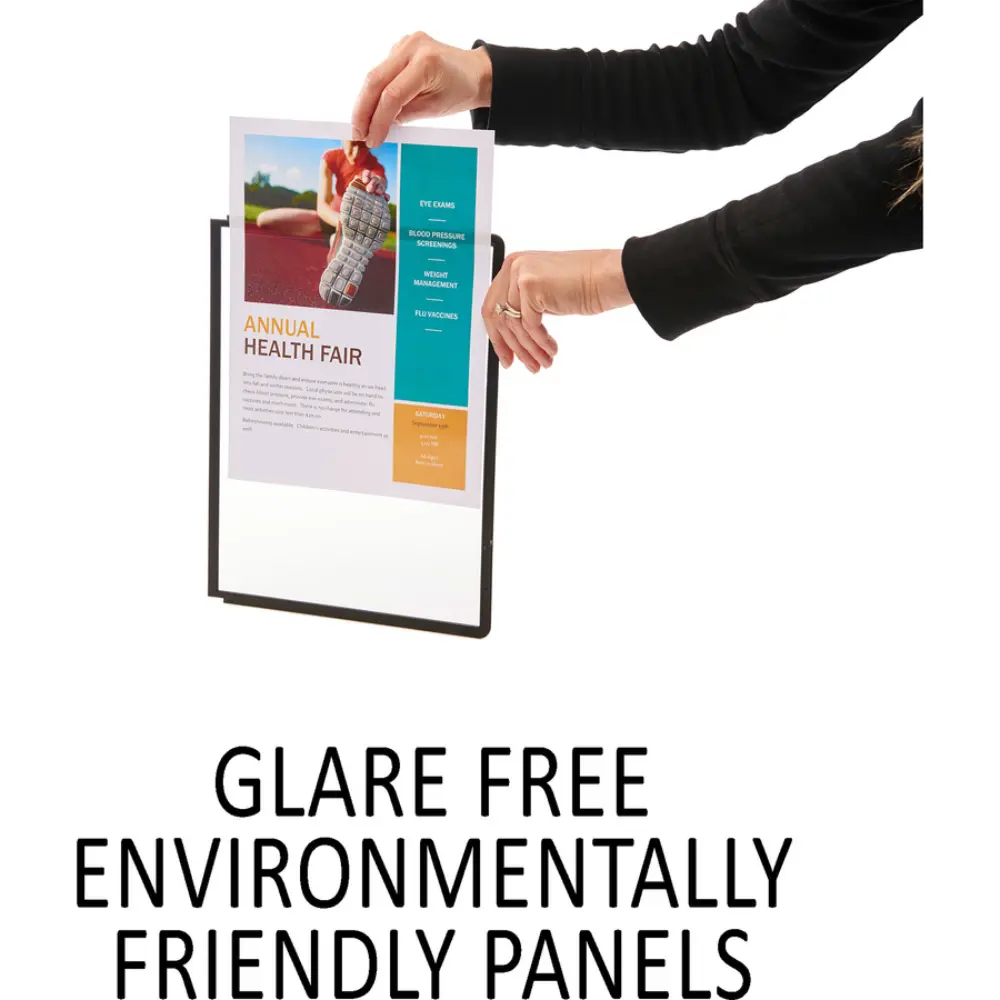 Durable display panel set with accessories and box
