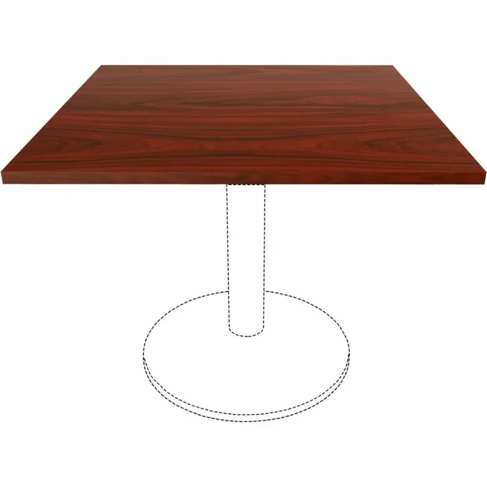 A wooden tabletop panel lying flat with visible wood grain.