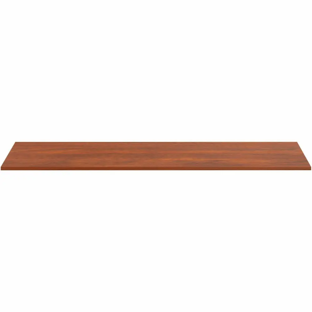 Wooden table with metal legs