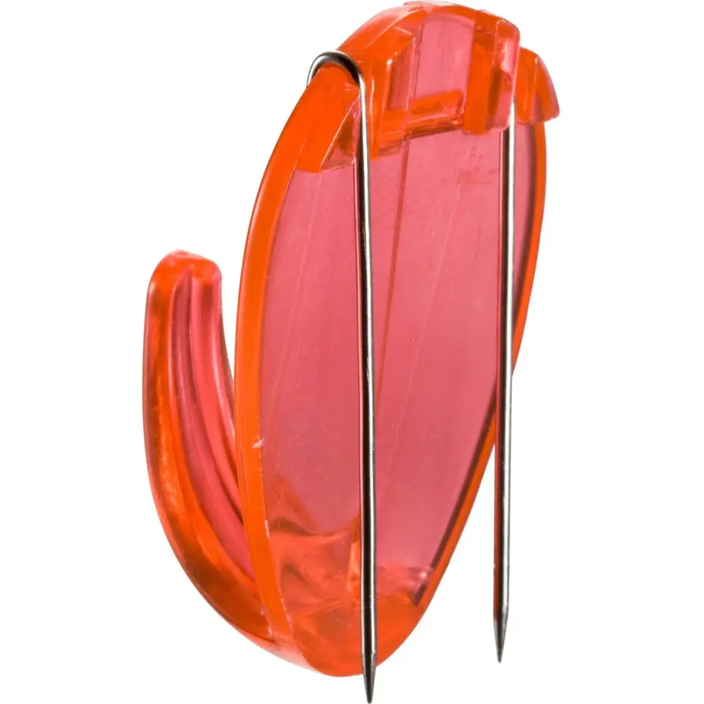 Packaging of 5 cubicle hooks in various colors