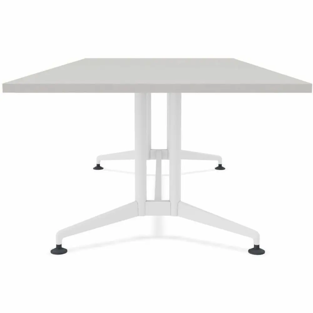 A plain white rectangular tabletop