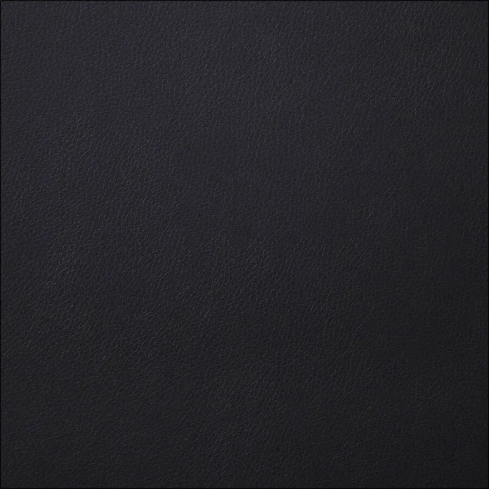 Similar black chair with armrests displayed at an angle.