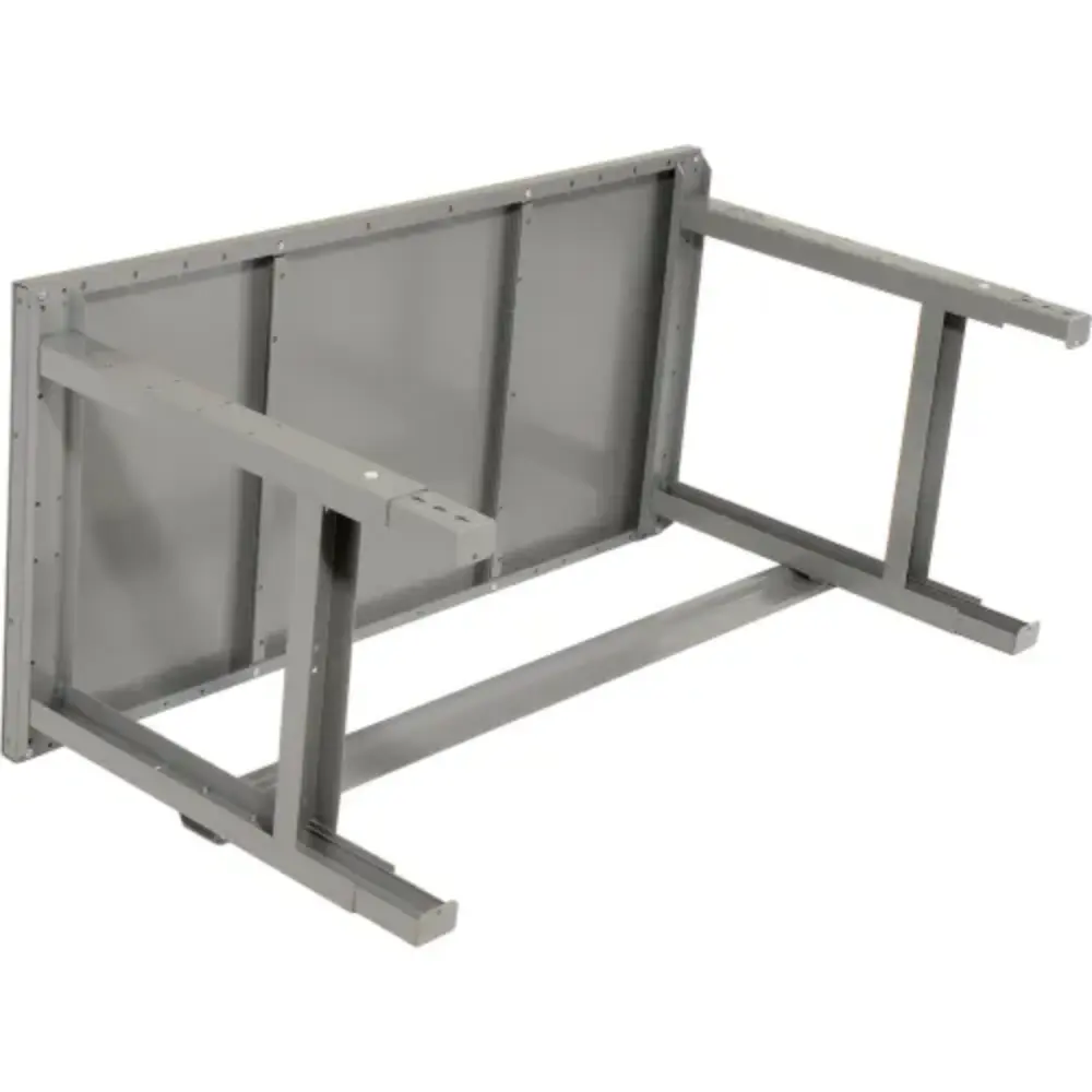 Partial underside/back view showing frame with panel sides