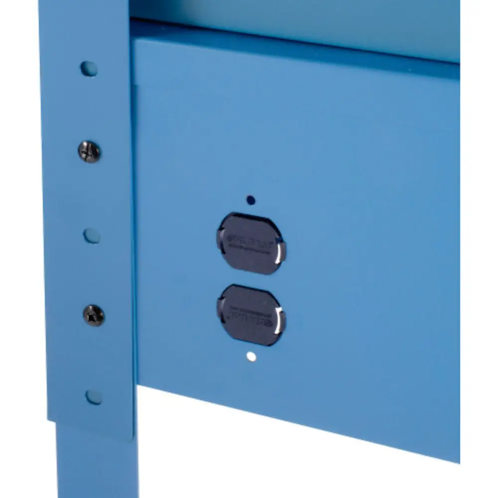 Close-up of adjustable foot and pad