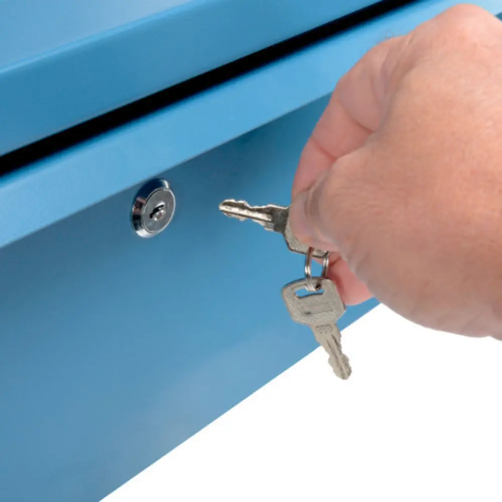 Work surface with pencil and clipboard