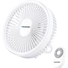 FAN RECHARGEABLE WHITE BFR008