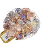 Decorative Glass Cube Pink 704-00831