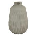 GLASS VASE 32CM (H) BEIGE 714-240210B