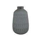 32 CM (H) GLASS VASE GREY 714-2402120G