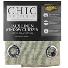 WINDOW CURTAIN 52" X 90" 320GR 715-1435673