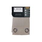 160GSM LINEN TEXTURE CURTAIN+RIN 715-1435780