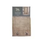 SHEER WINDOW CURTAIN BEIGE 715-T24043020