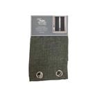 FAUX LINEN WINDOW CURTAIN MINT 715-T2405014E