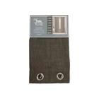 FAUX LINEN BLACKOUT WIN CURTAIN 715-T2405011E