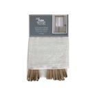 LINEN SHEER WINDOW CURTAIN WHITE 715-YJB210025A