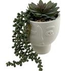 ARTIFICIAL PLANT W/FLOWER POT 718-03071