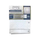 14PCS SHOWER CURTAIN SET 711-PE187-D