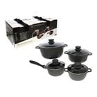 CASSEROLE SET GREY 713-EB9181