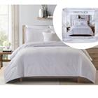COMFORTER 8PC QUEEN WHT CRINKLE 724-1442012