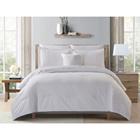 COMFORTER 8PC KING WHITE CRINKLE 724-1442013