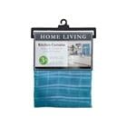 Sheer Kitchen Curtain Blue 742-0431811
