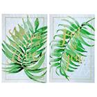 Canvas Wall Picture W/Glitter 754-01940
