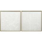 CANVAS WALL PICTURE W/PLASTER 754-2401865