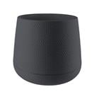 FLOWER POT ROUND GRAY 767-2104262GR