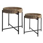 2PC SET PAPER ROPE COFFEE TABLE 852-2401951