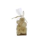 10PC RATTAN BALLS BEIGE 704-04140