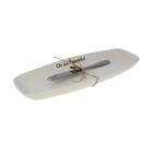 BUTTER DISH W/ SS KNIFE SPREADER 705-06333