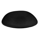 8.5 TRAPEZOID SOUP PLATE BLK 705-02743