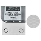 CURTAIN FAUX LINEN 90" 715-1400632