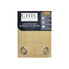 WINDON CURTAIN LINEN KHAKI 95" 715-1402363