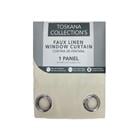 CURTAIN FAUX LINEN 90" 715-1417127