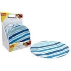 MELAMINE RD PLATE 8"BLU STRIPES 726-70219