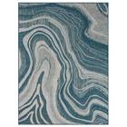 RUG 661 AQUA 5X7 COASTAL661A57