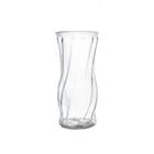 8.5 Inch Clear Illusion Glass Vase 70284