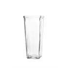 8.5 Inch Clear Tapered Square Glass Vase 71981