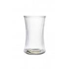 6.5 Inch Clear Hour Glass Vase 71983