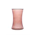 8 Inch Pale Pink Gathering Glass Vase 76795