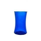 6.5 Inch Blue Hour Glass Vase 76178