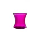 4 Inch Pink Hour Glass Vase 76253
