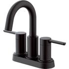 Home Impressions Matte Black4 In.  Bathroom Faucet with Pop-Up 469736