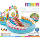 Intex Inflatable Kiddie Swim Center Pool with Waterslide, Blue 57149EP