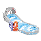 Intex Surf 'N Slide Inflatable Kids Backyard Splash Water Slide w/ 2 Surf Riders 57159EP